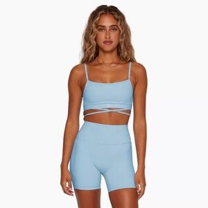 Set Active - SPORTBODY® CROSS TIE BRA (Size: S)